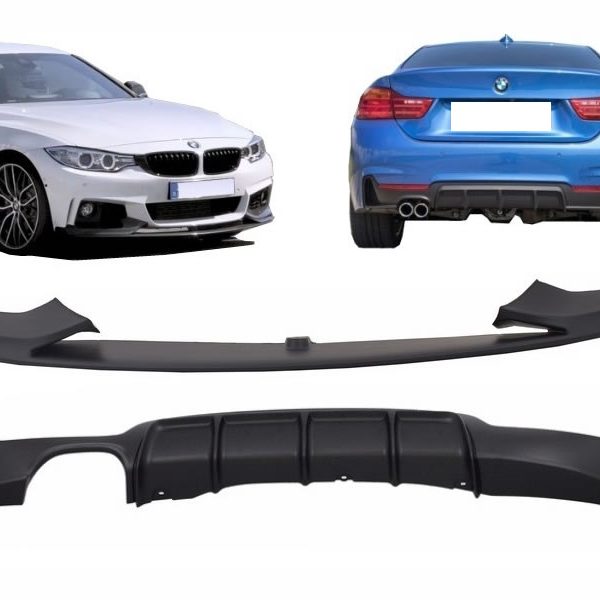 Conversion-Package-to-M-Performance-Design-Air-Diffuser-With-Front-Bumper-Spoiler-Lip-suitable-for-BMW-F32-F33-F36-4-Series-2013-Coupe-Cabrio